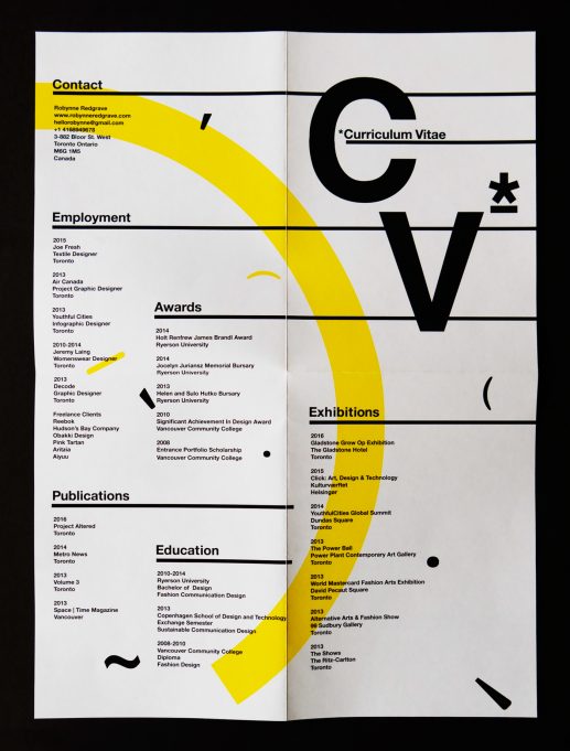 Kreatywne CV w formie książki