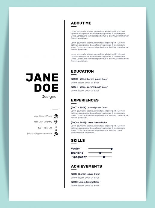 Graficzne CV. Oryginalny wzór CV do pobrania za darmo.