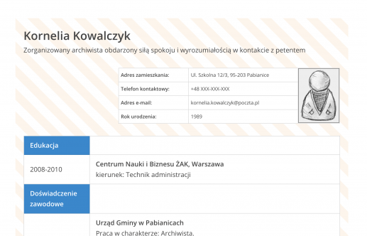 Zdjęcie w CV - po której stronie? Prawej, czy lewej?
