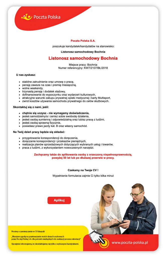Listonosz O Zawodzie Wynagrodzenie List Motywacyjny Cv