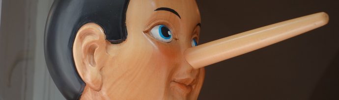 Kłamstwo ma krótkie nogi!