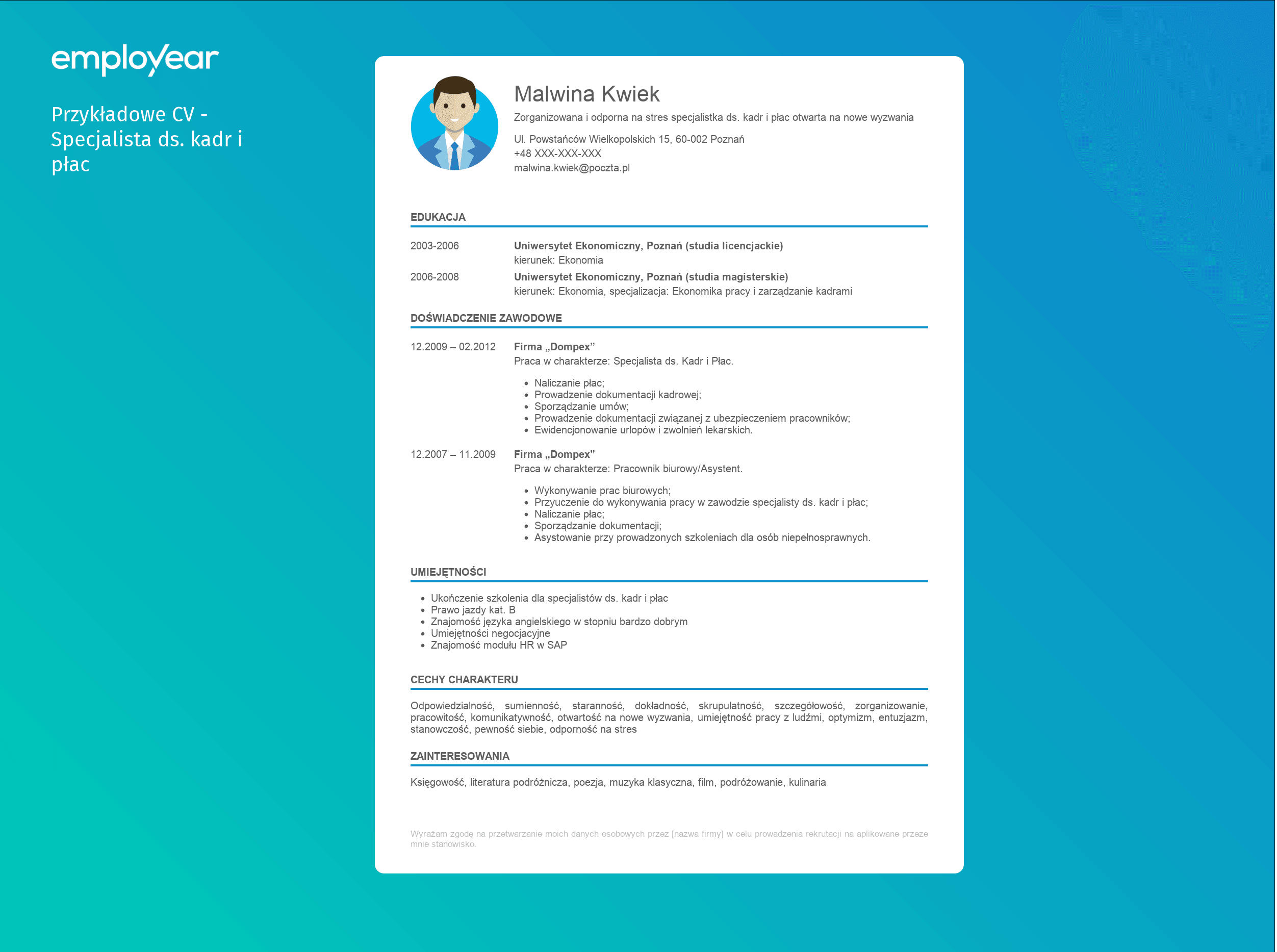 How to write a curriculum vitae picture